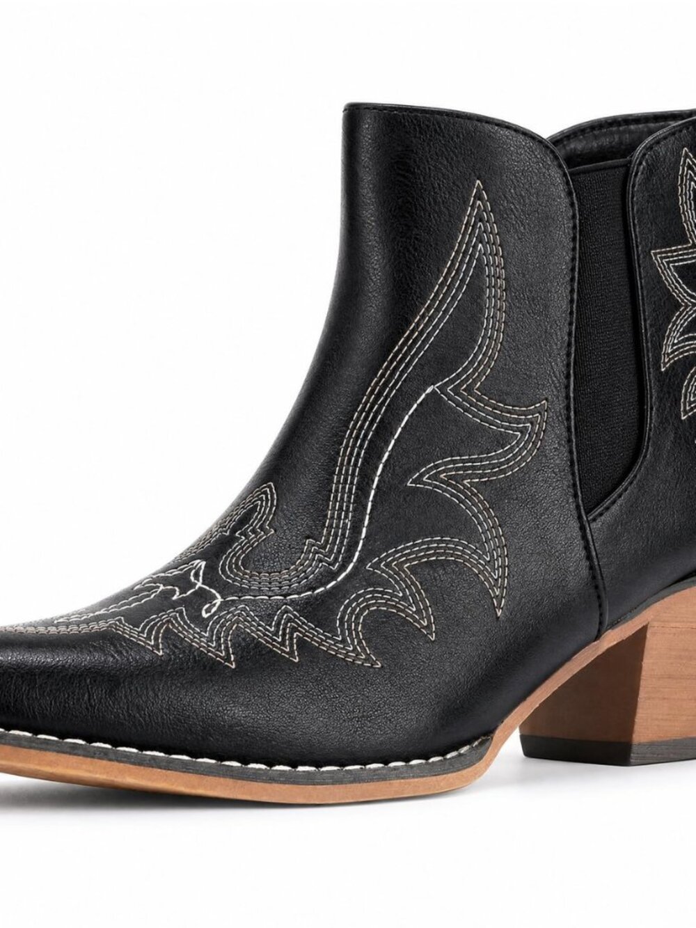 Ankle Cowboy Boots for Women Western Cowgirl Booties